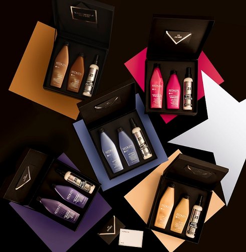 Redken gift boxes 2019 group