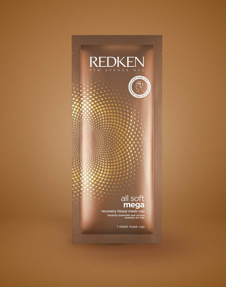 All Soft Mega Recovery Tissue Mask Cap By Redken