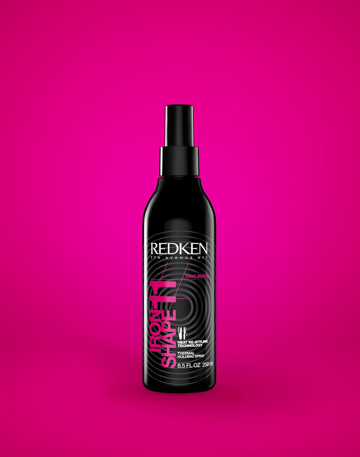 Flat iron on sale hair spray