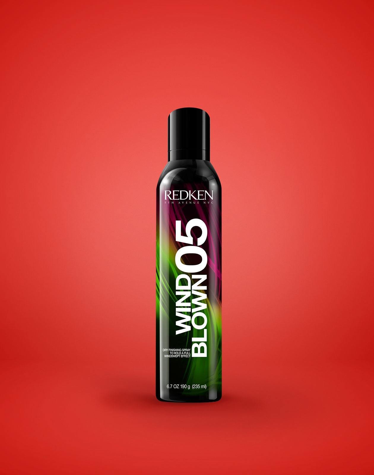 Redken wind blown top