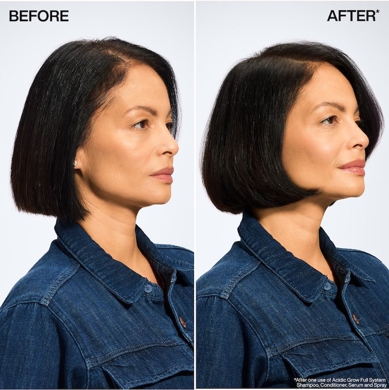 Redken 2025 Acidic Grow Full System ATF Before