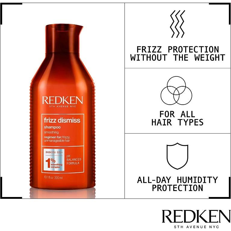 Frizz Dismiss Shampoo 1000ml By Redken