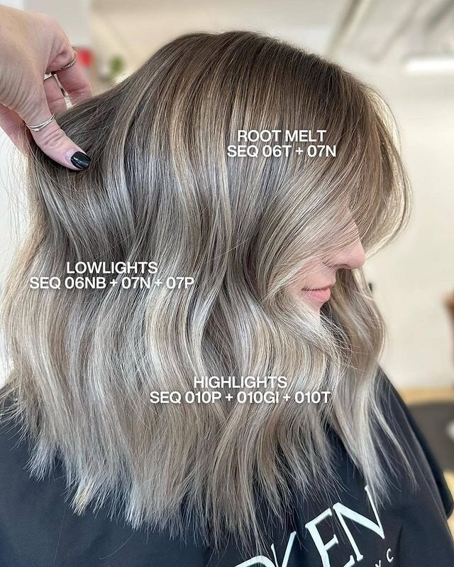 Ash Blonde Redken Recipe with formula