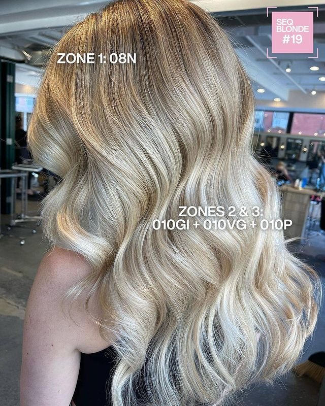 Old Hollywood Blonde Redken Recipes with Formula